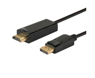 SAVIO Kabel DisplayPort - HDMI 1,5 m CL-56 - 1462160 - zdjęcie 1